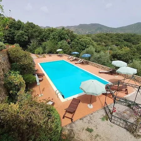 Villa Appiani In Elba Island With Private Pool וילה *